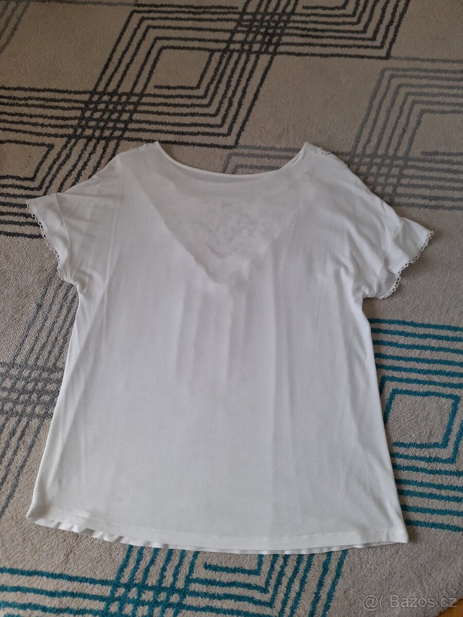 Bílá halenka Lindex (vel. L) - 6