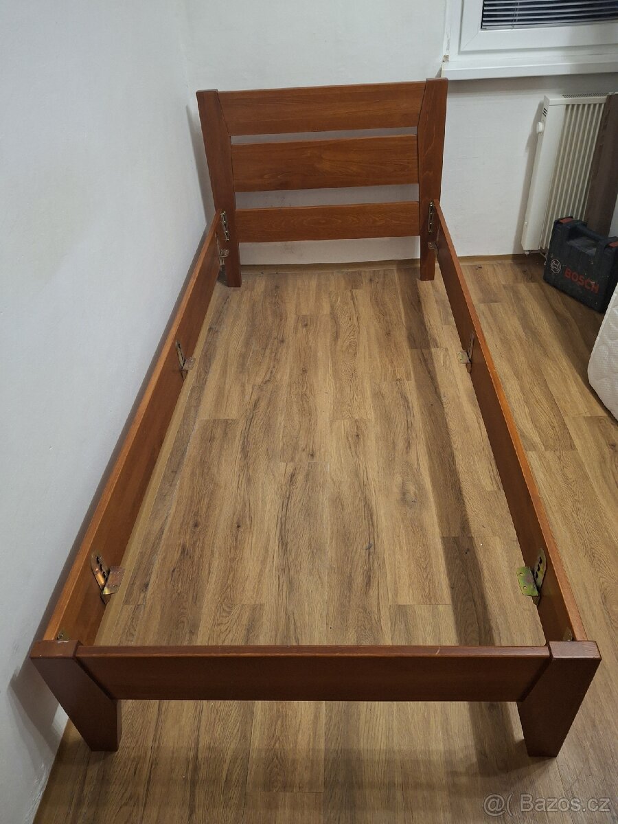 Postel s polohovacím(el.)roštem - 6