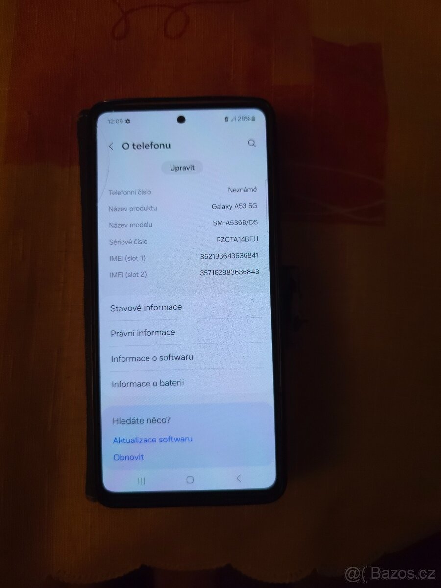 Samsung A53, 6GB, 128GB, jako nový - 6