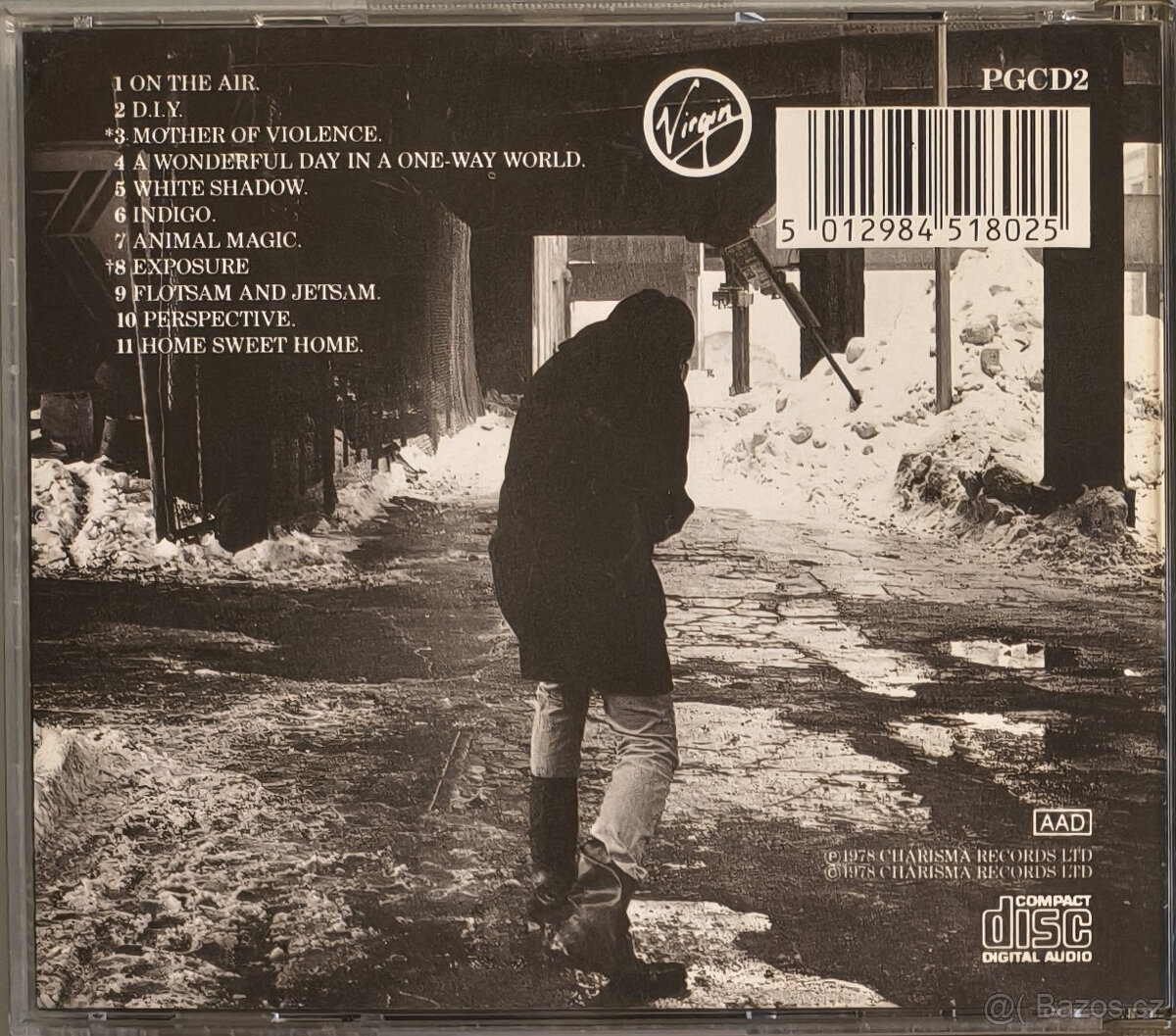 CD Peter Gabriel: Různá alba - 6