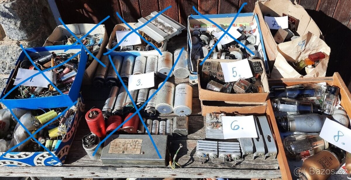 Elektrosoučástky mix - 6