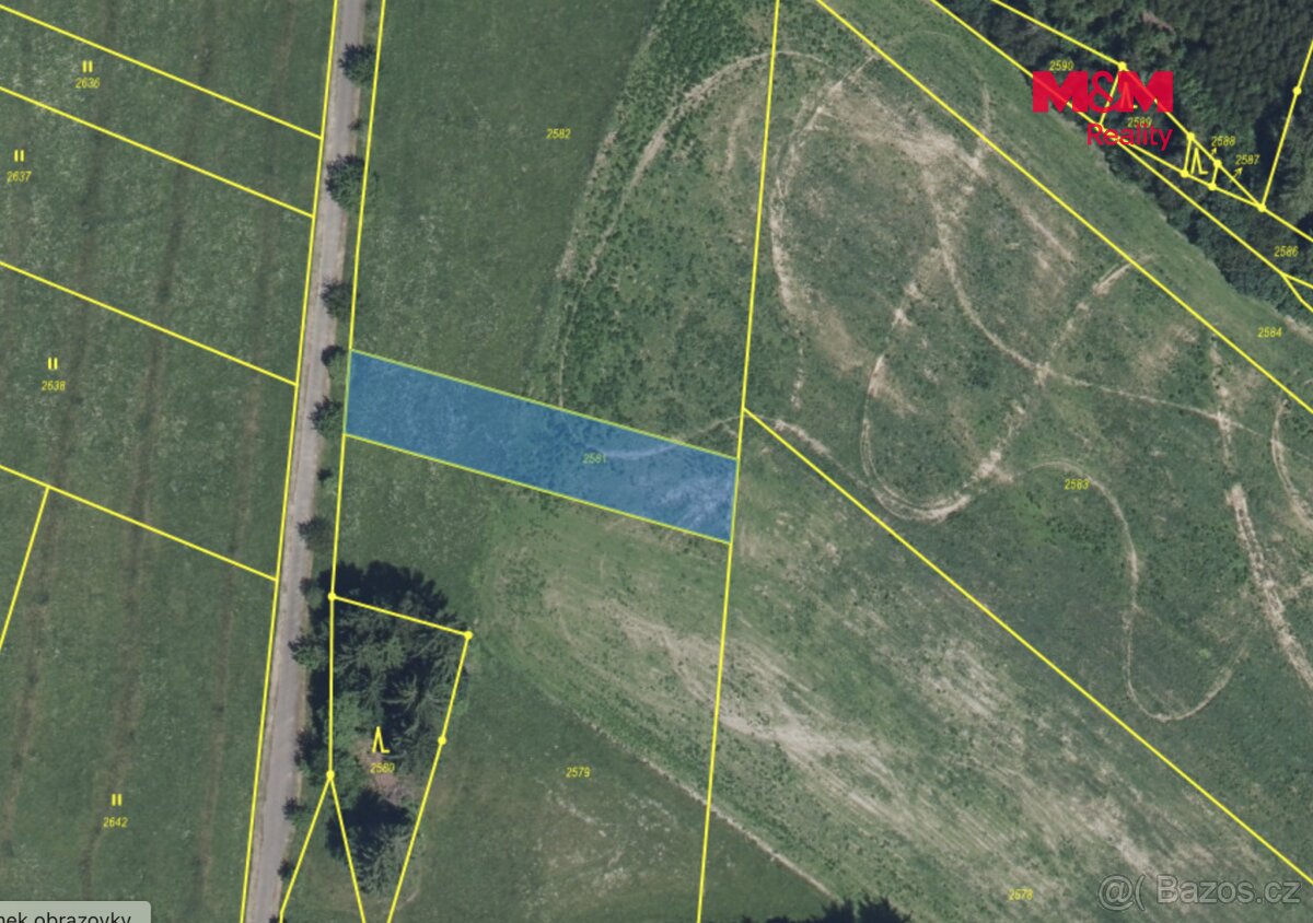Prodej pole, 969 m², Radčice - 6