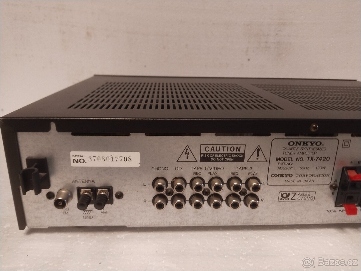 ONKYO syntetizovaný ladicí zesilovač TX-7420 - 6