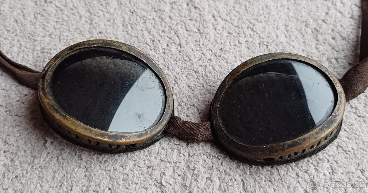 Gebirgsjäger Wehrmacht brýle - originál - 6