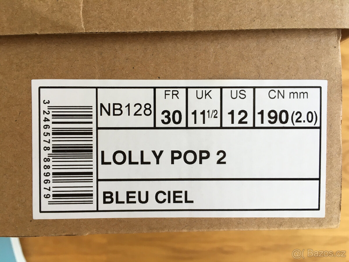 Dětské barefoot kompromis holínky světle modré 30 Aigle - 6