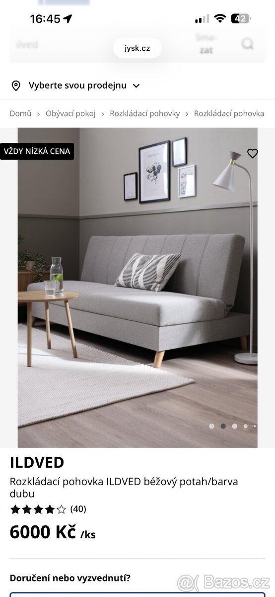 Sedaci souprava JYSK-ILDVED - 6