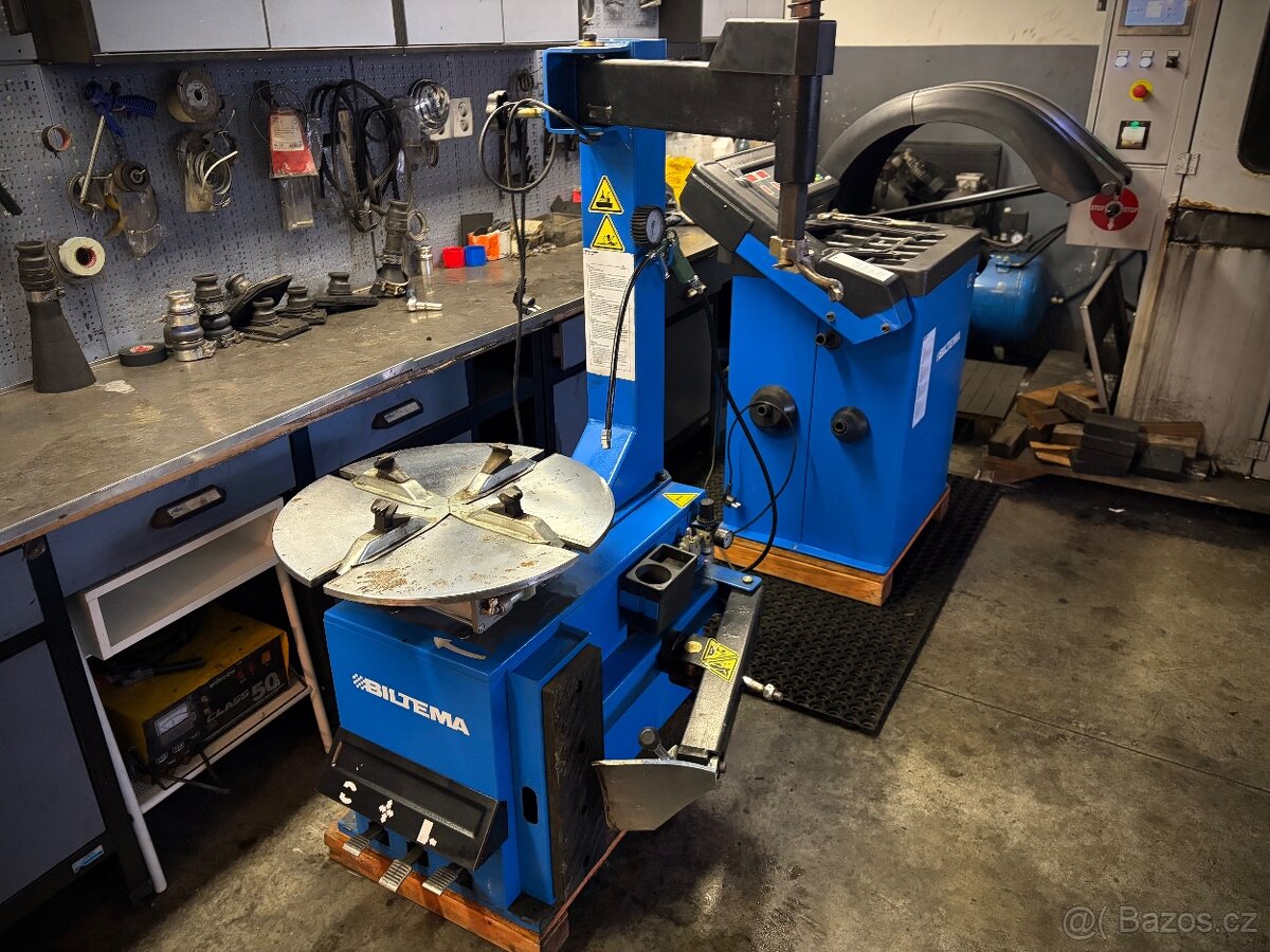 Zouvačka pneu + Vyvažovačka pneu BILTEMA - 6