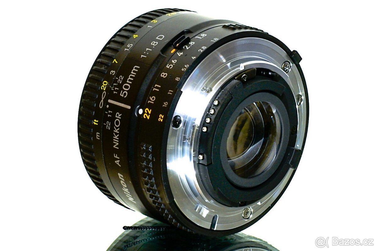 Nikon AF Nikkor 50mm 1,8D NEPOUŽITÝ - 6