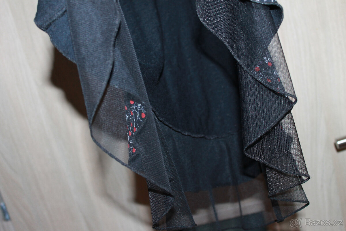 Krásné sváteční letní šaty, šatičky na 10-11let - 6