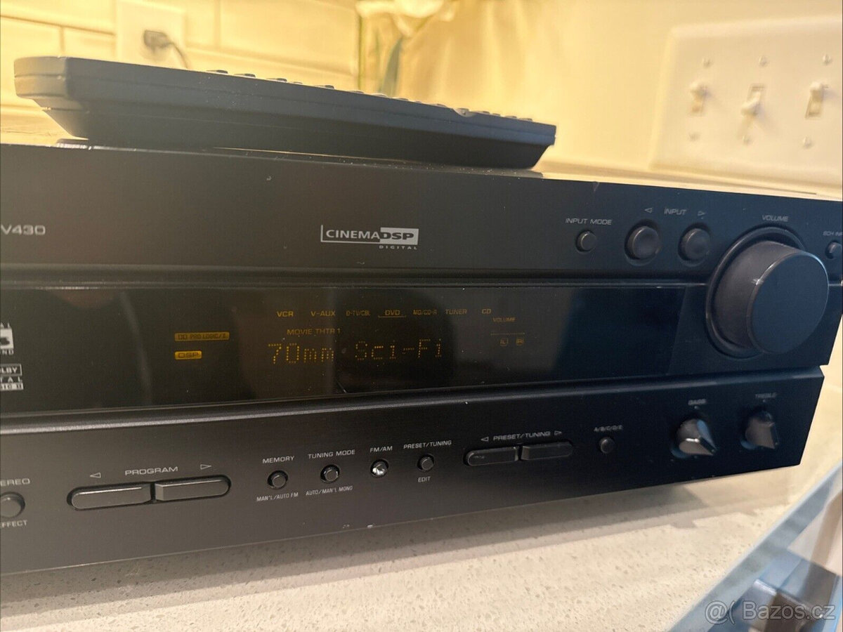 YAMAHA RX-V430 RDS 5.1 AV receiver, DO, návod - 6