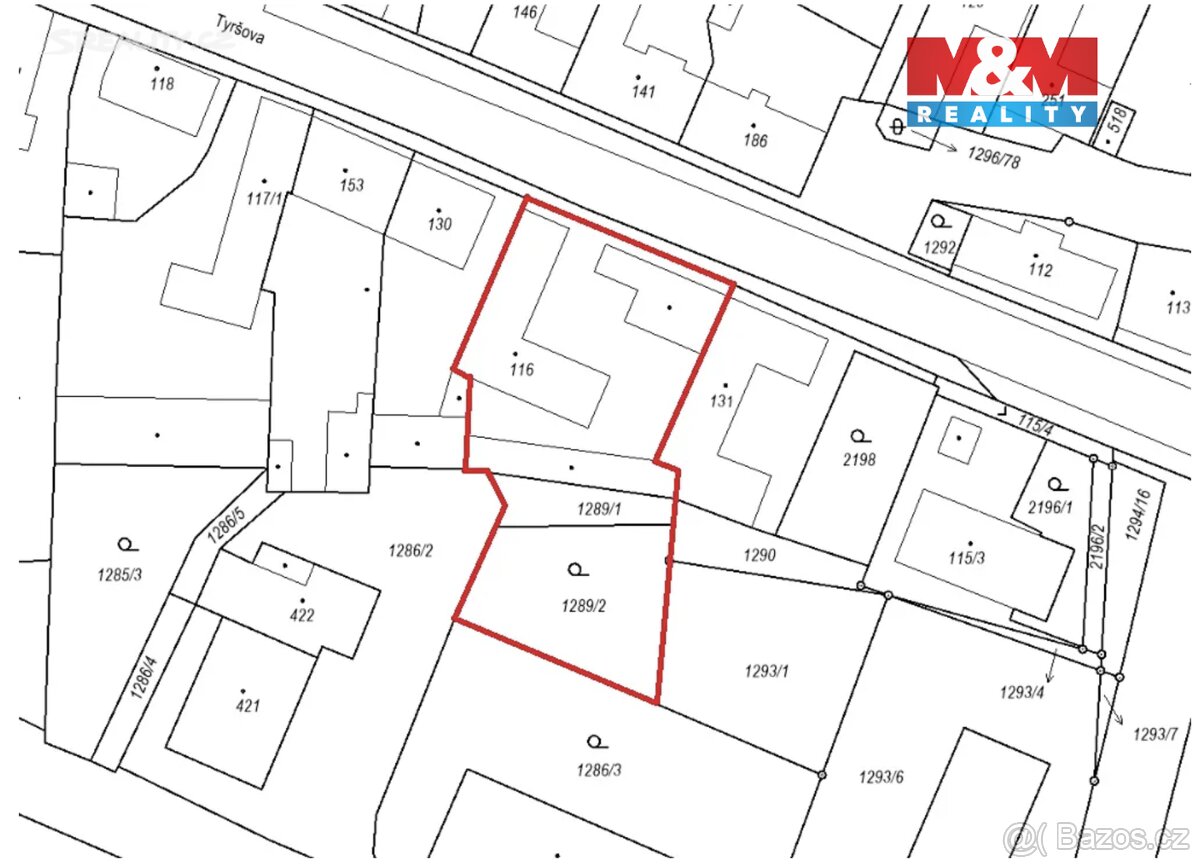 Prodej pozemku k bydlení, 1483 m², Katovice - 6