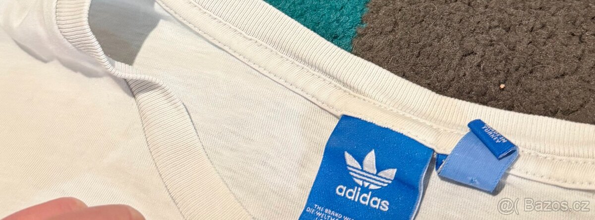ADIDAS LOGO PÁNSKÉ BAVLNĚNÉ TRIKO L - 6