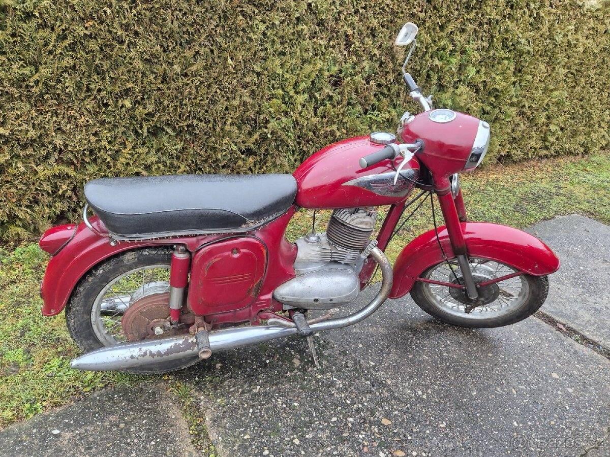 Prodám Jawa 250/353 r.v. 1961 - 6