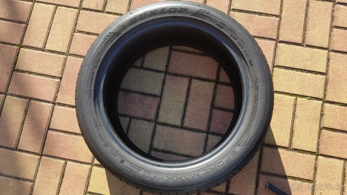 Letní pneumatiky DUNLOP 225/45 R17 4ks za 400,-kč - 6