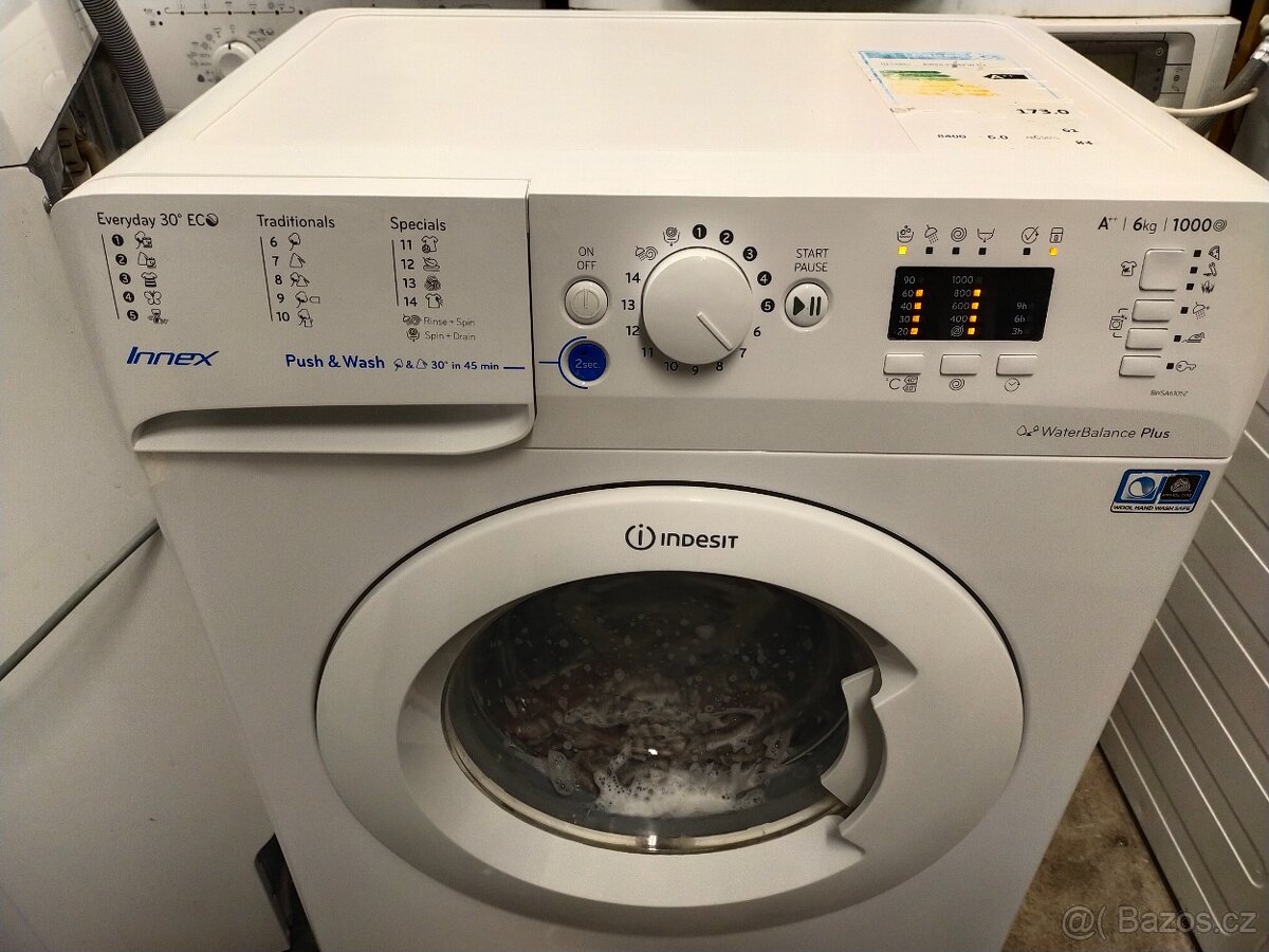 Prodám plně funkční pračku značky Indesit na 6 kg --DOVEZU-- - 6