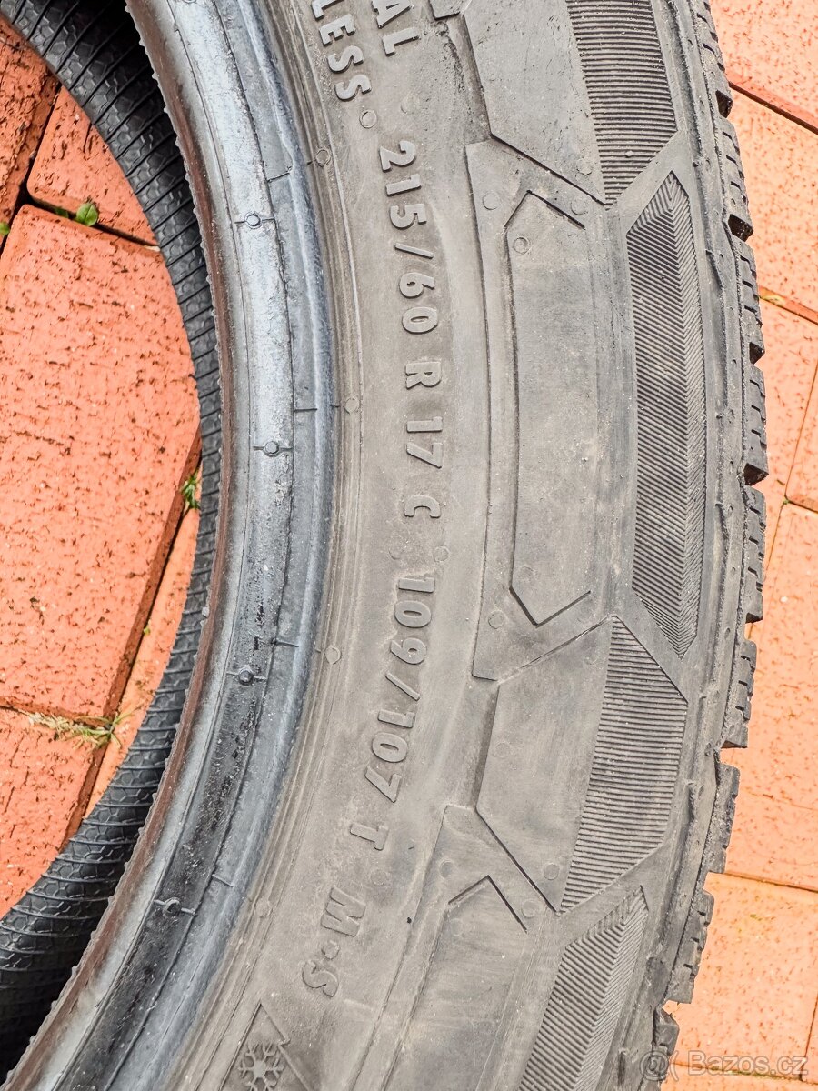 Pneu Continental VanContact Winter 215/60 R17 C, 104 H - 6