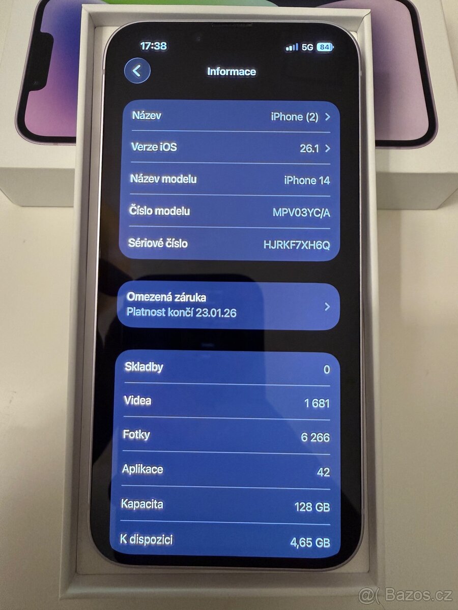 IPhone 14 128gb purple - 6