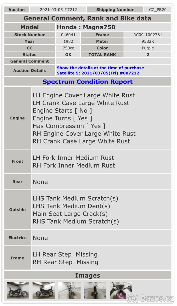 Honda VF 750 magna - 6
