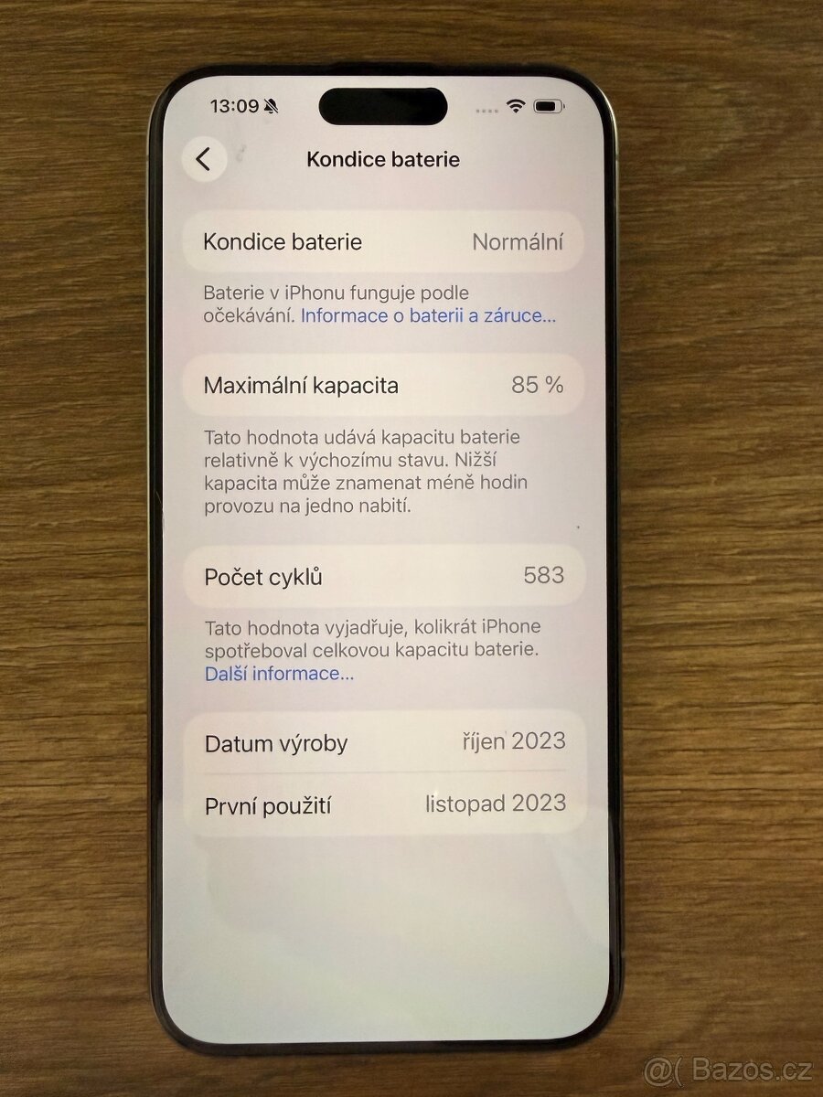 Prodám IPhone 15 Pro MAX 256gb - 6
