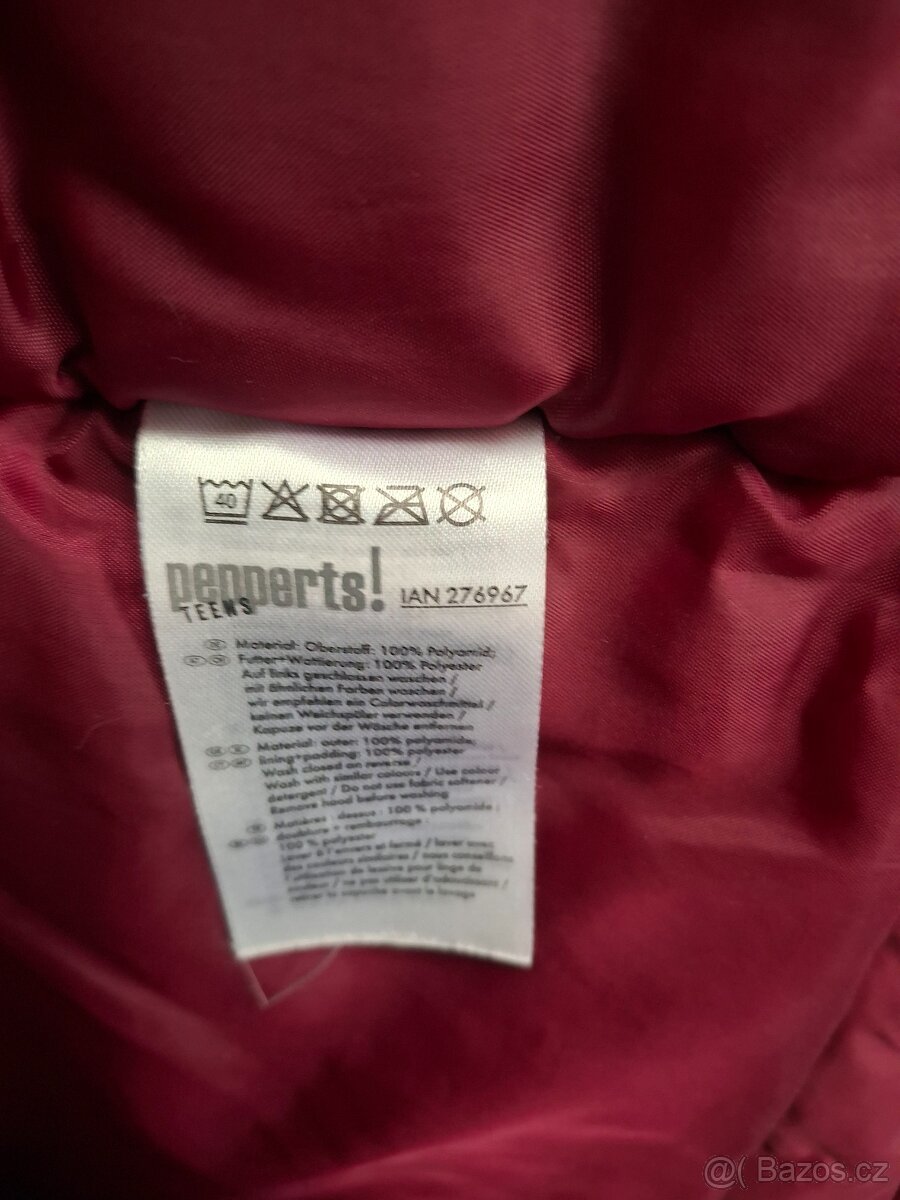 Zimní bunda (kabát) vel.152 - 6