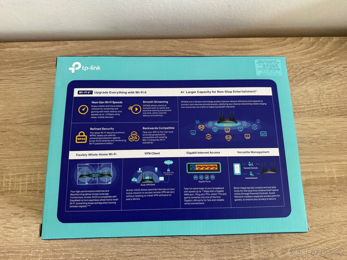 TP-Link Archer AX23 WiFi6 router - 6