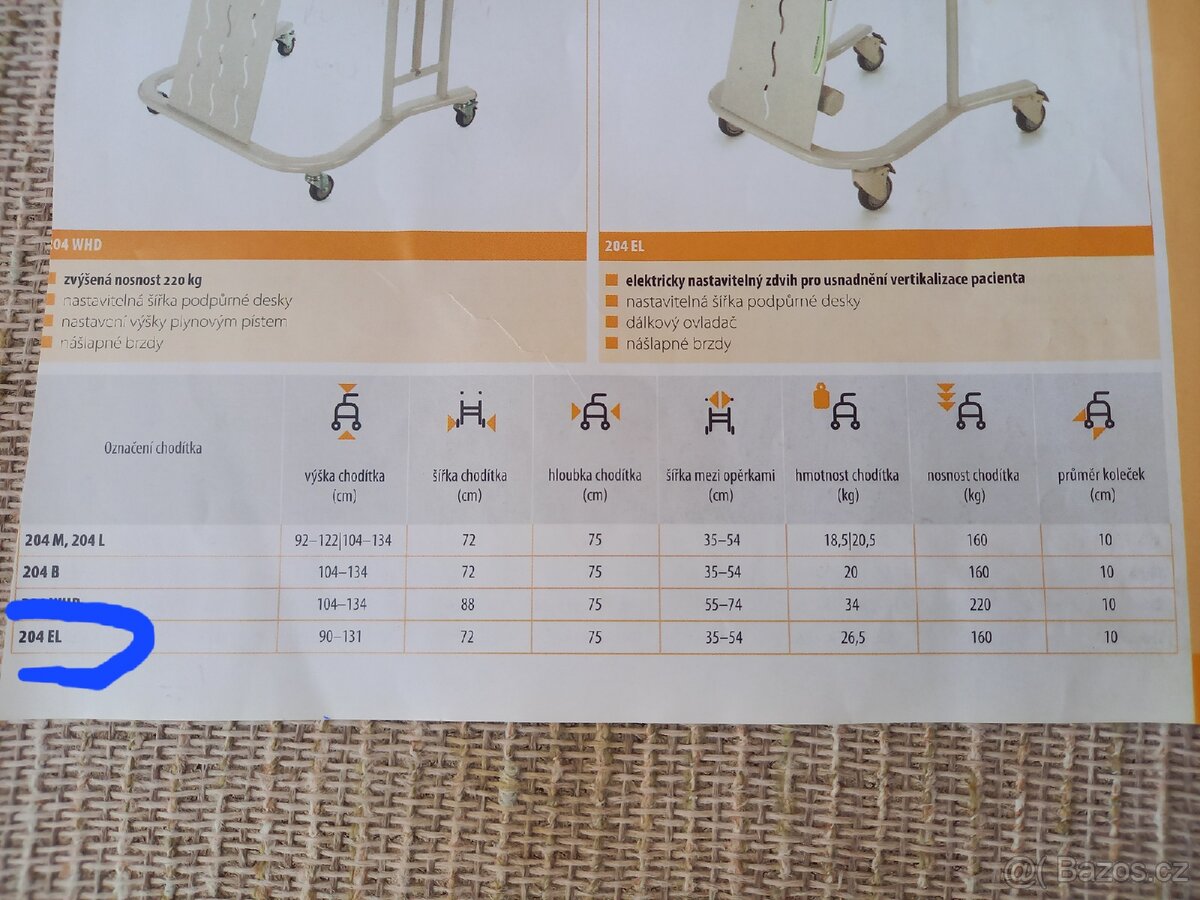 Elektrické chodítko - 6