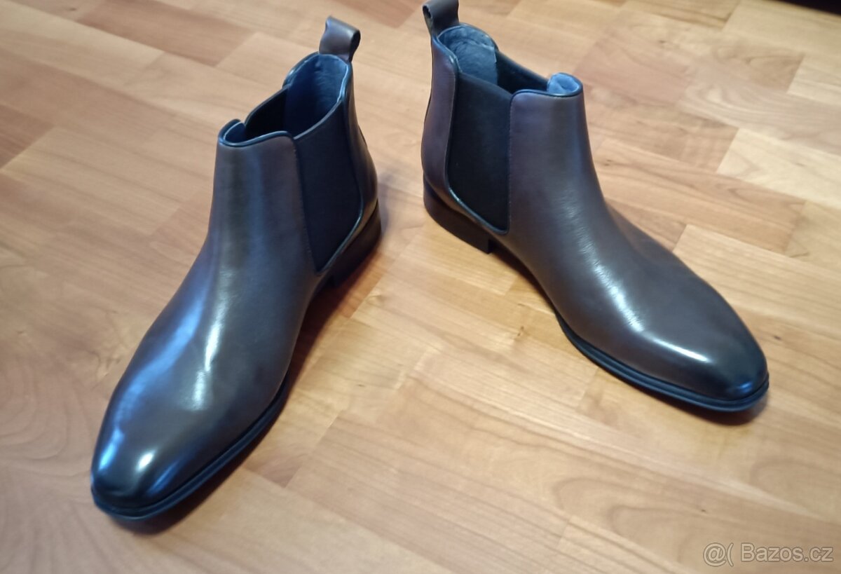Kožené boty Baťa 44 - 6