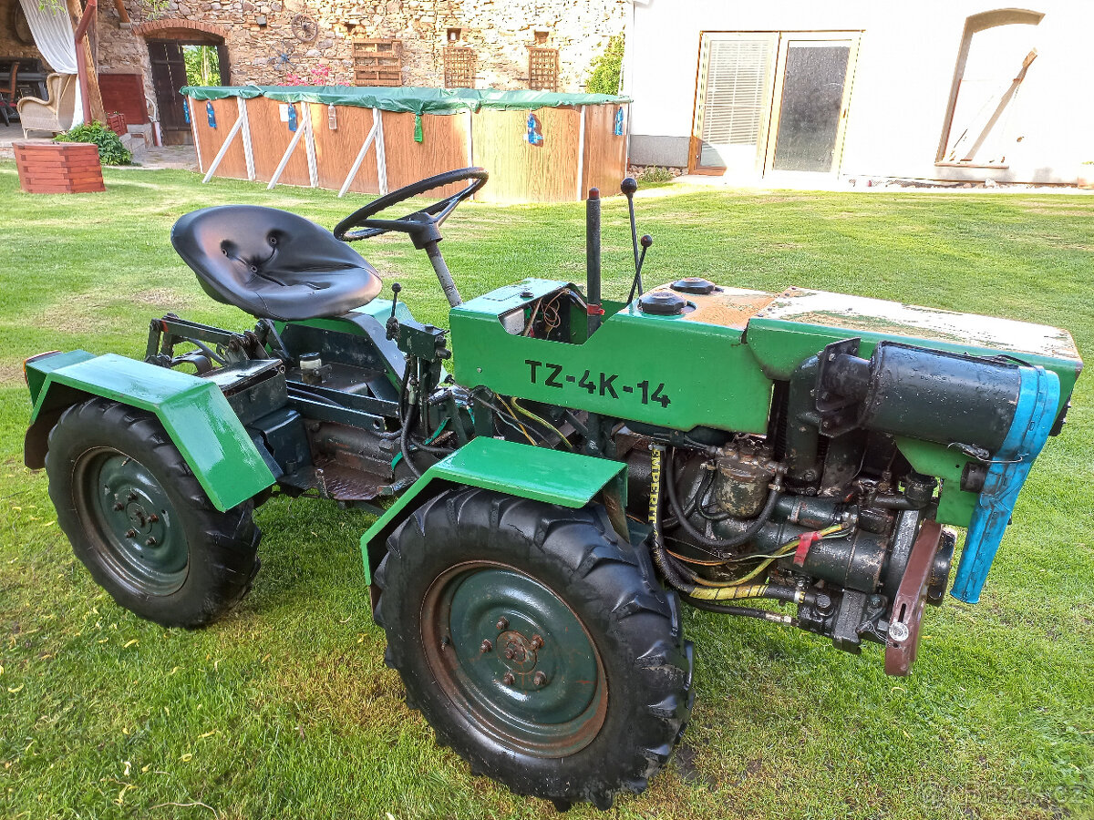 Malotraktor 4x4, TZ 4K 14 - 6