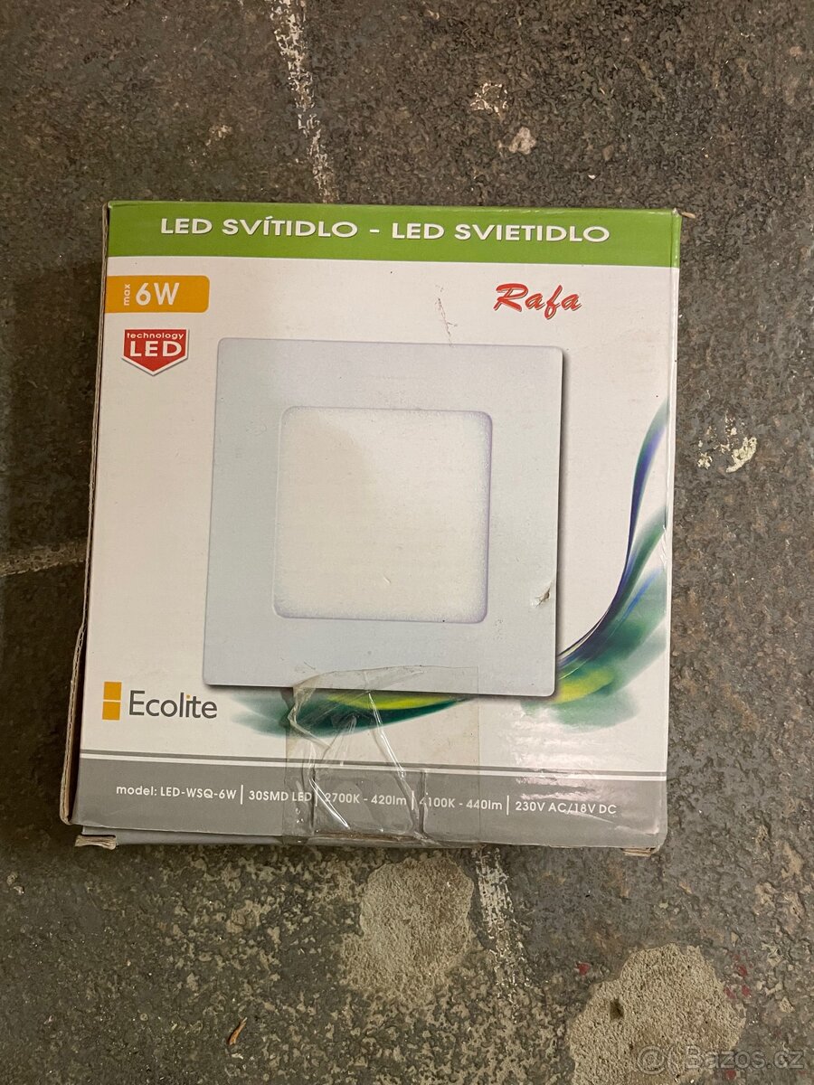 Mix LED zápustných světel - 6