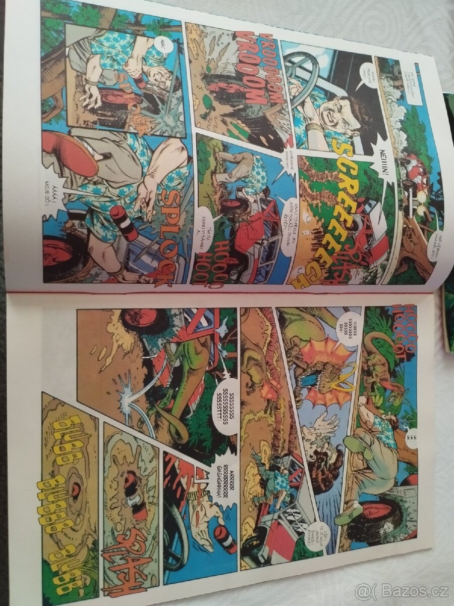 Jurský park komiks čísla 1 2 3 4. Rok 1993 Panorama - 6