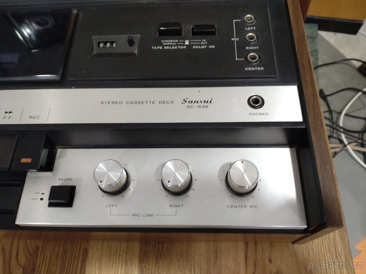 magnetofon Sansui SC 636 - 6