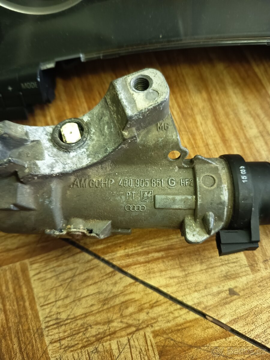 Audi A4 B6 budíky spínací skříňka klíč jednotka - 6