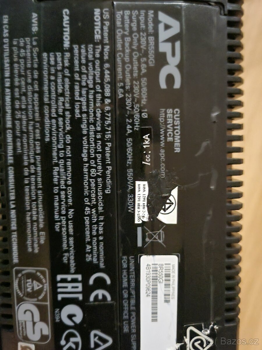 Prodam záložní zdroj UPS 550 PRO - 6
