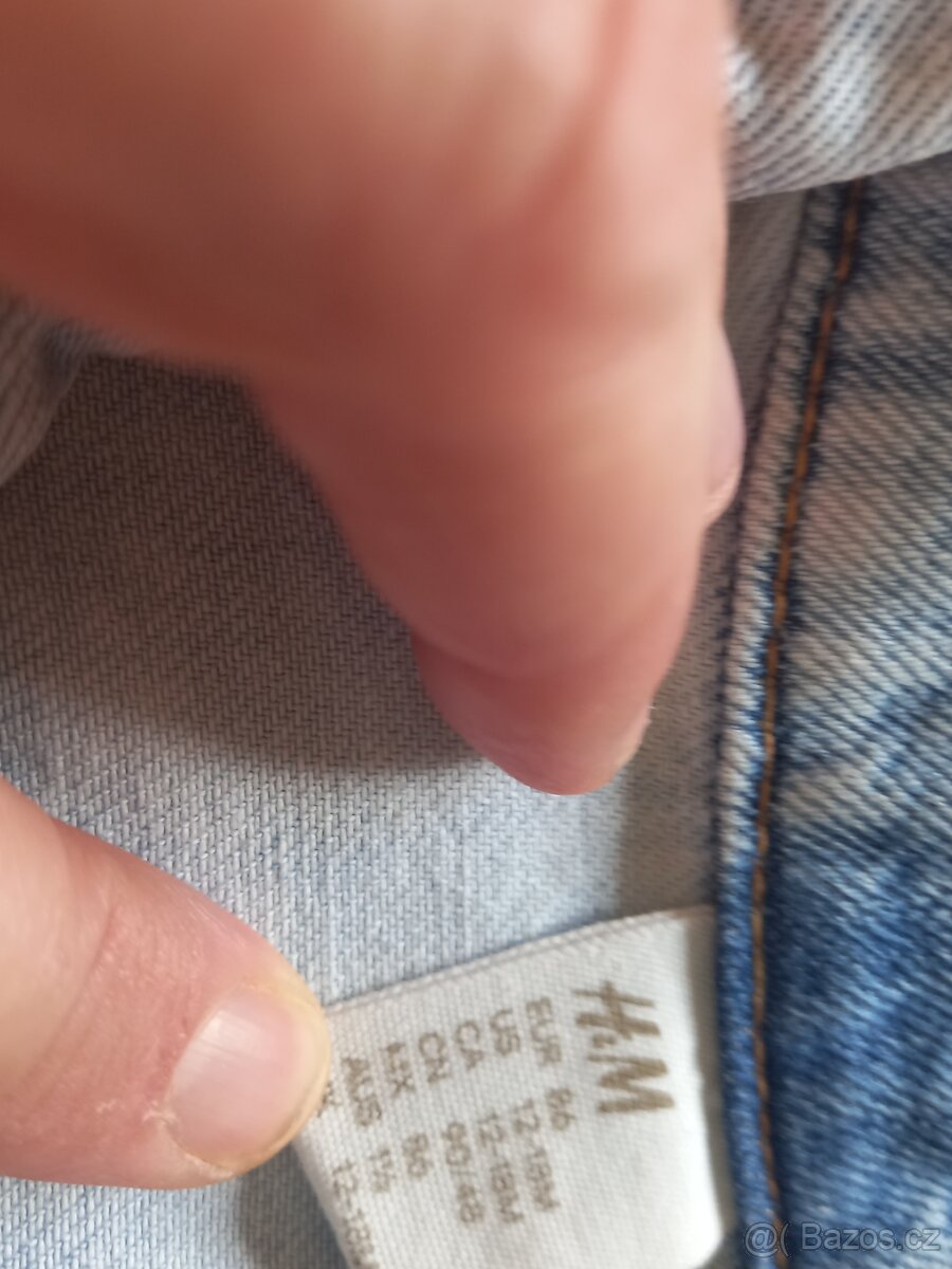 Riflová bunda H&M vel. 86 - 6