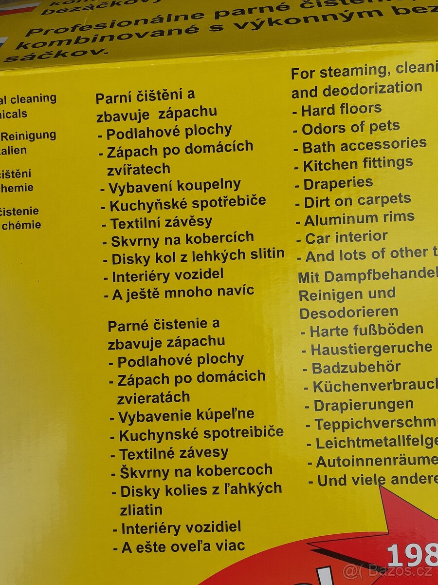 Vysavač Vapori + parní žehlička - 6