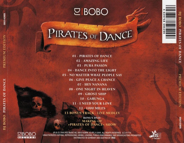 Prodám CD D.J.Bobo - 6