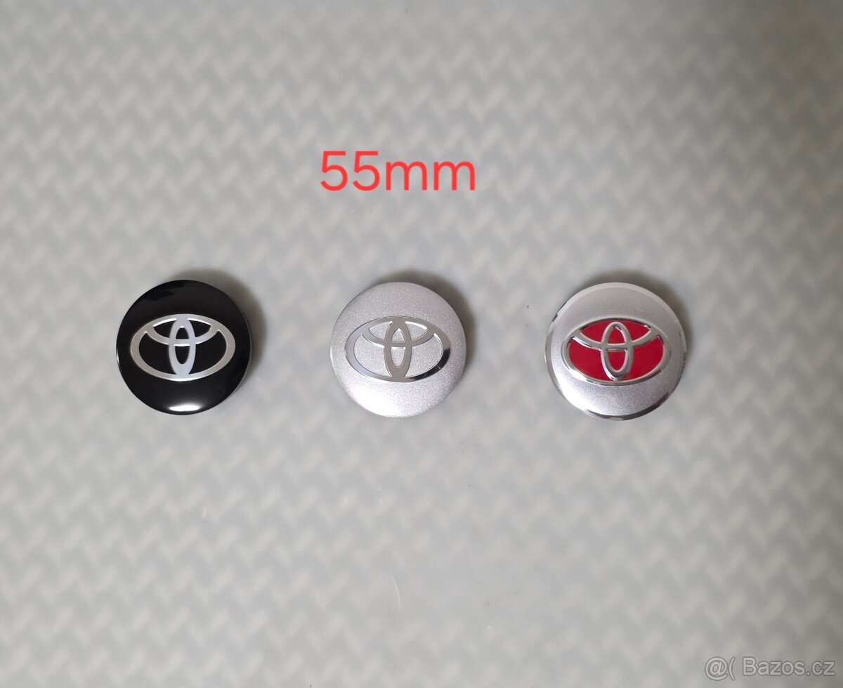 Středové krytky do kol Toyota - 6