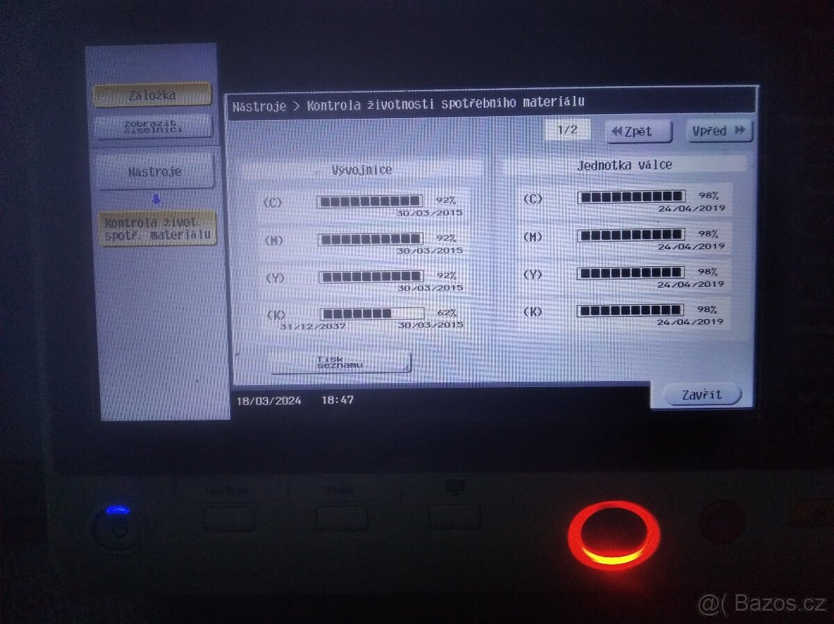Tiskárna, kopírka bizhub c284e Konica Minolta - 6