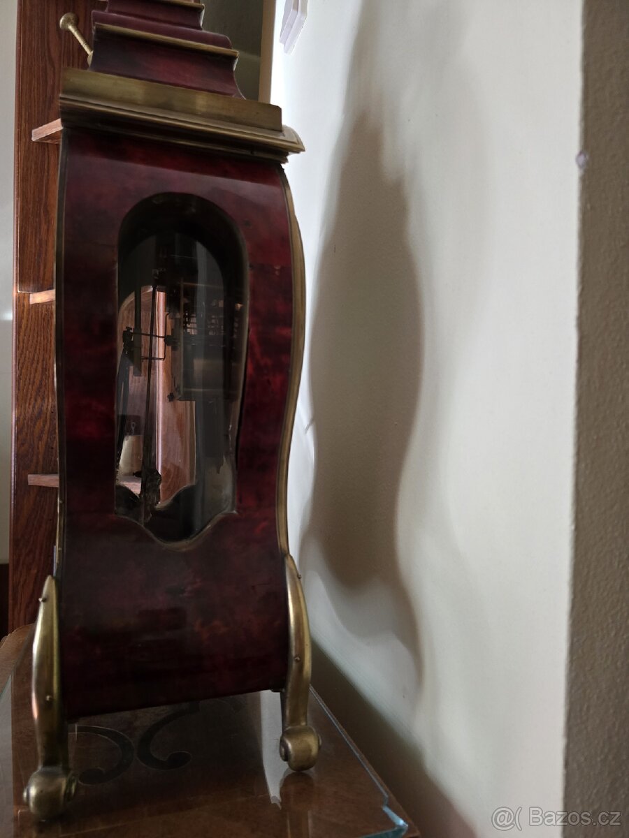 STAROŽITNÉ STOLNÍ HODINY,FRANCIE, 1890 TOP - 6