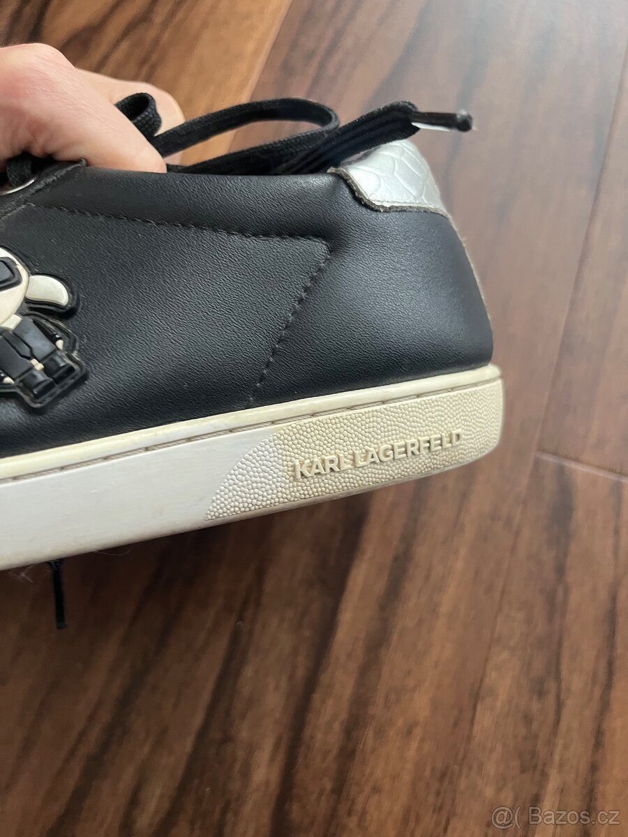 Černé tenisky Karl Lagerfeld, velikost 39 - 6