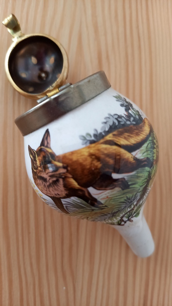 Keramická dýmka Liška - hlavička - 6