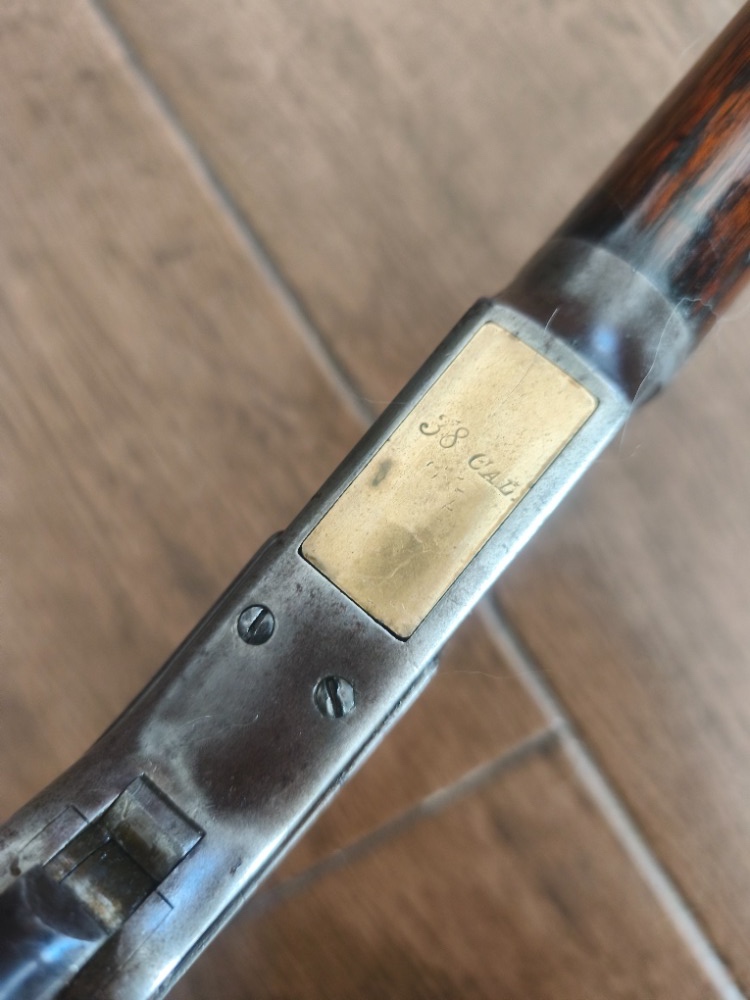 Opakovací puška Winchester 1873 octagonal 38-40 s náboji - 6