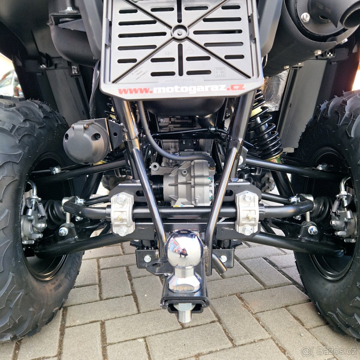 Nová čtyřkolka Segway AT5L Green s posilovačem a Bílou SPZ - 6