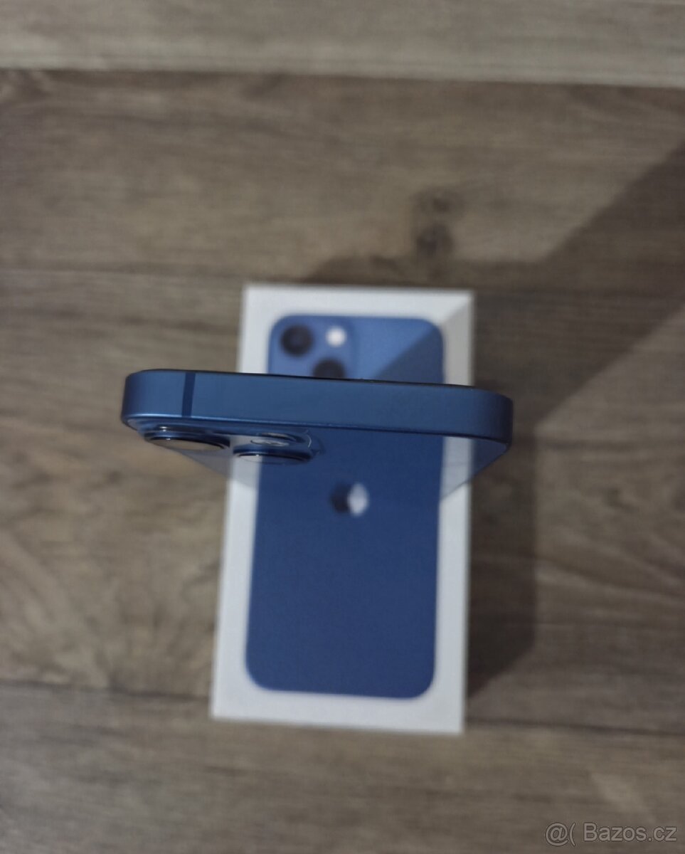 Apple iPhone 13 Mini - 256GB - Blue - 100% kondice baterie - 6