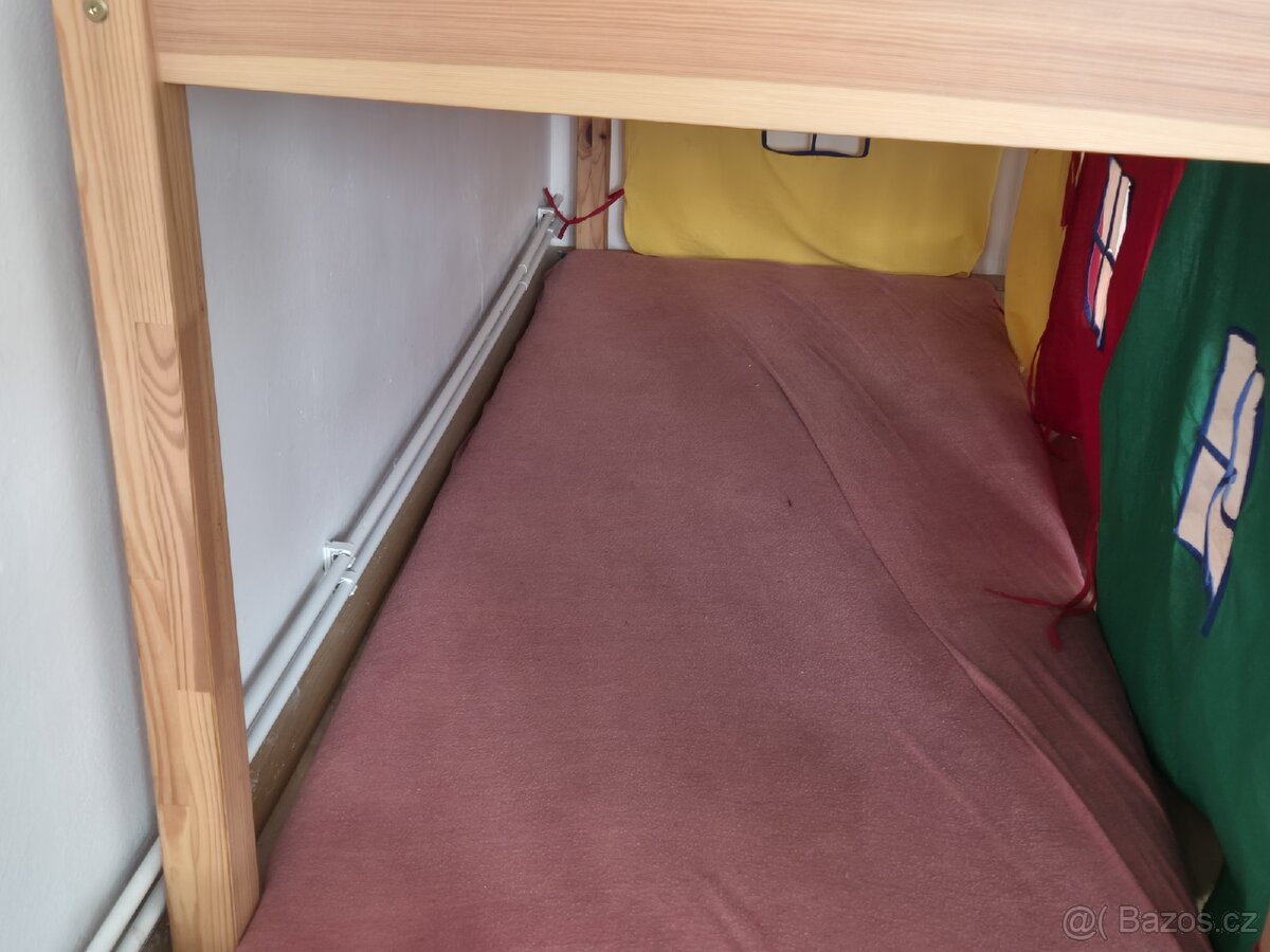 Dětská patrová postel se skluzavkou - 6