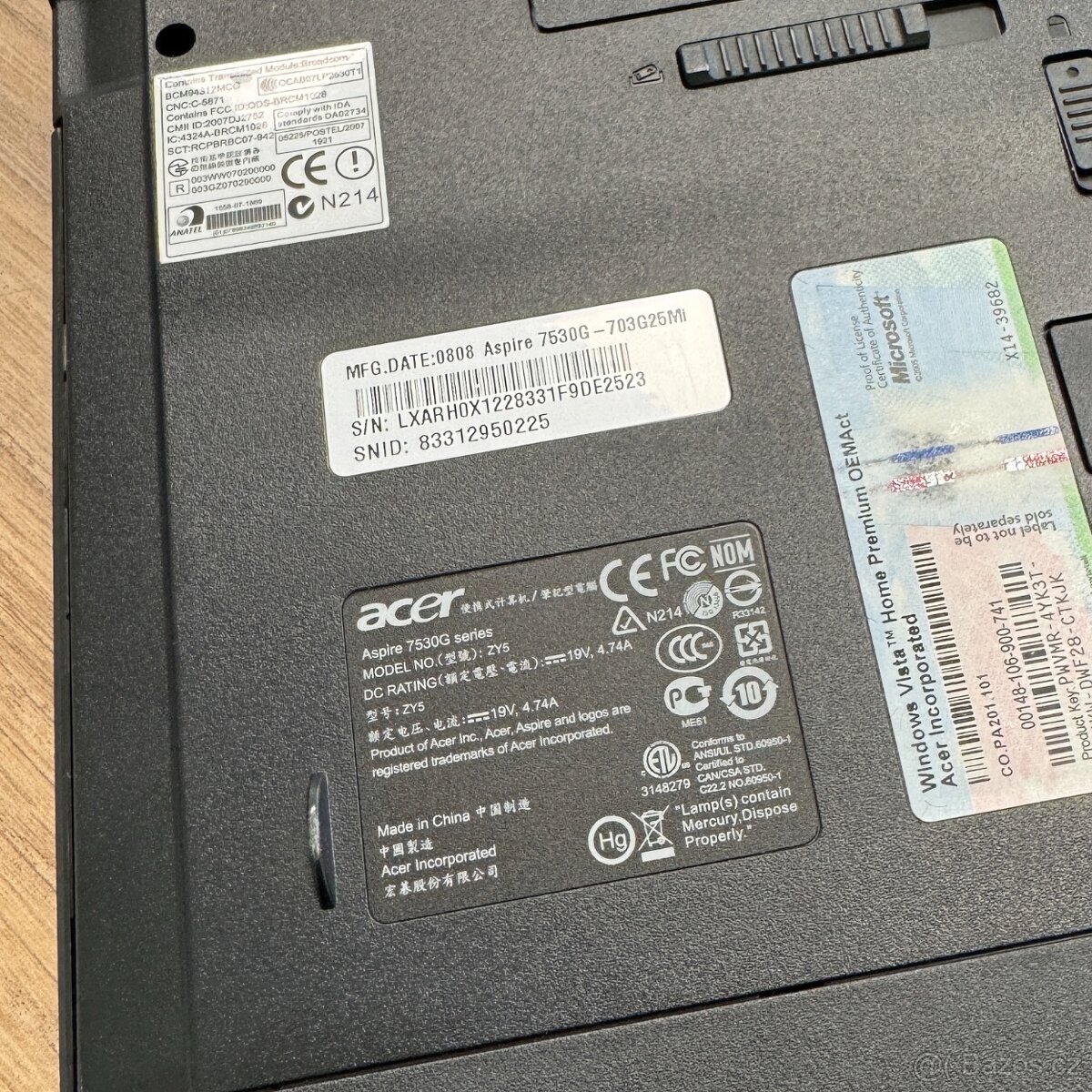 Acer Aspire 7530G na ND - 6