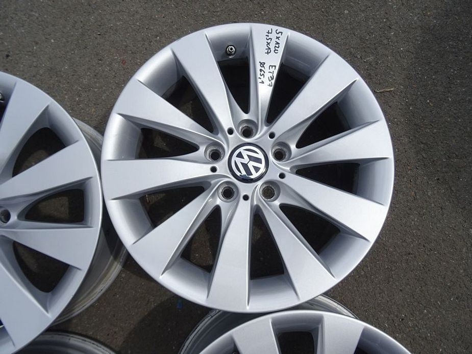 Alu disky Volkswagen Transporter, 17", 5x120,ET 37,šíře 7,5 - 6