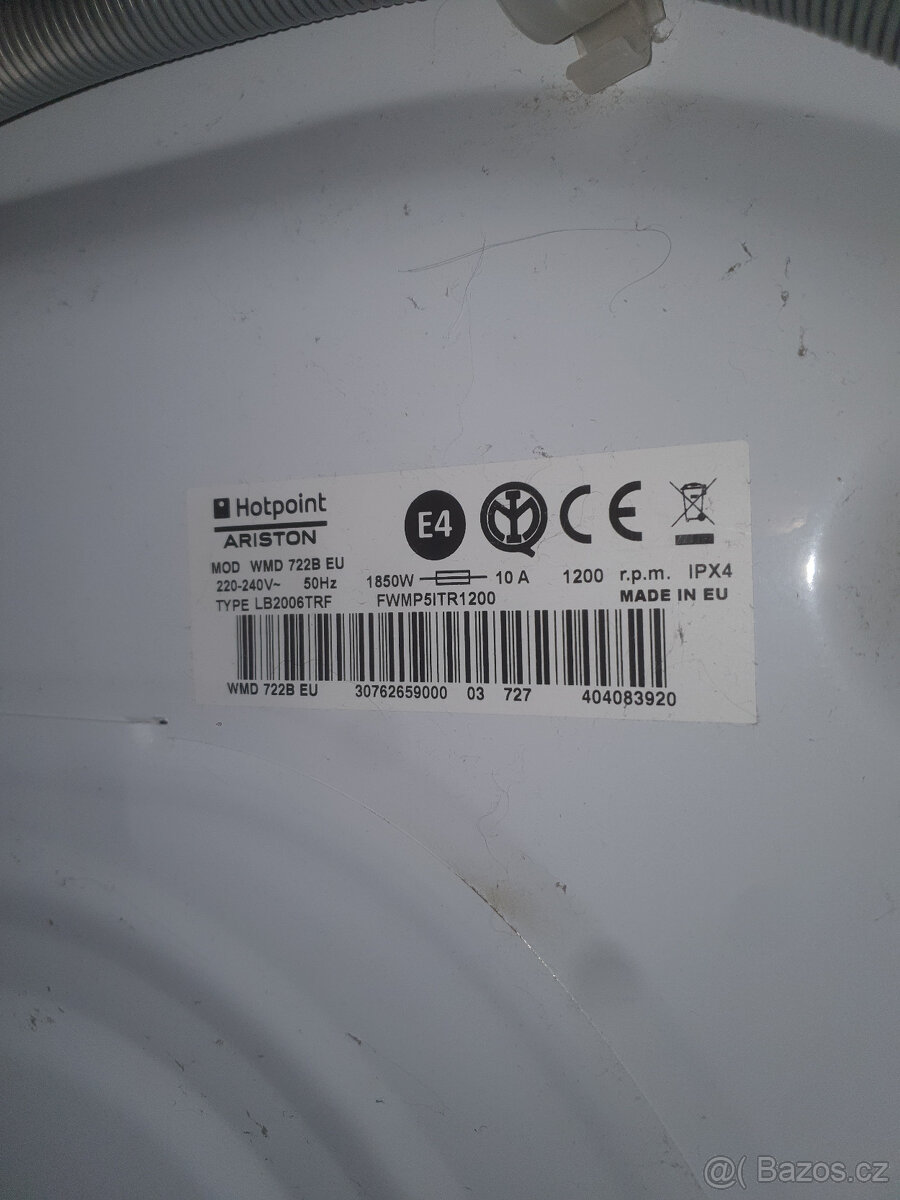 Hotpoint Ariston WMD722B - 6