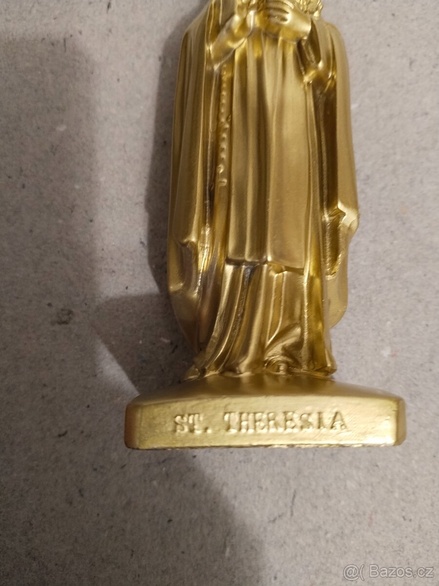 St. Theresia kovová soška - 6