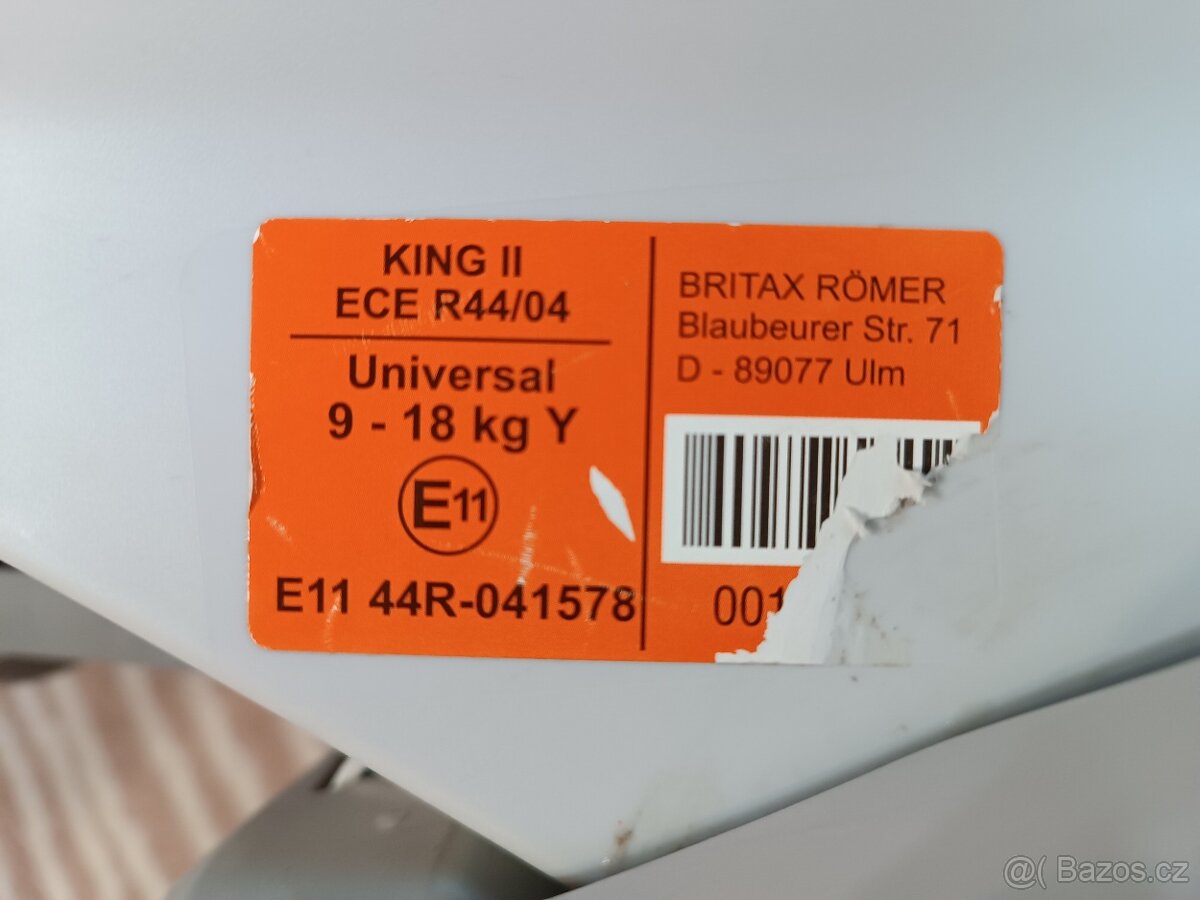 Autosedačka Britax Römer King II LS - 6